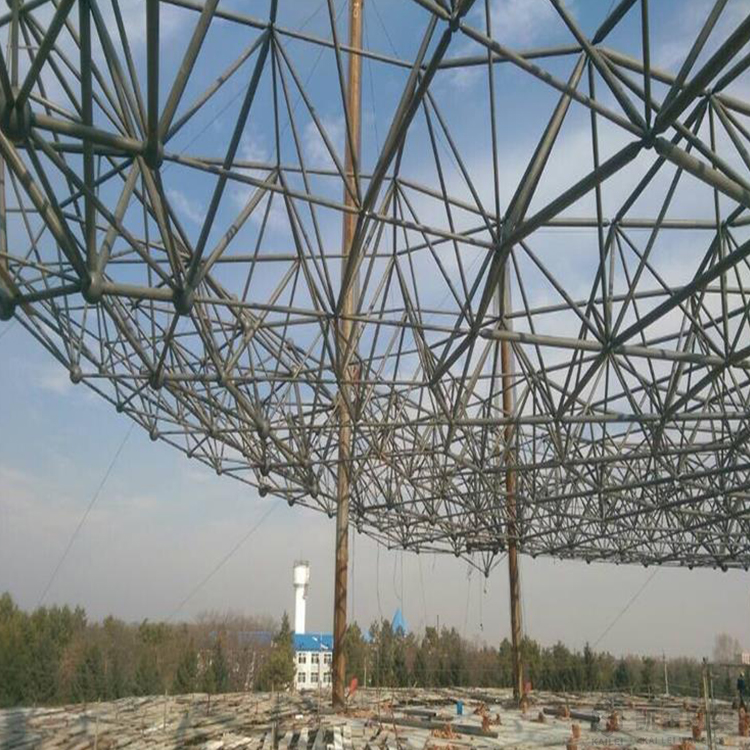 银川球形网架钢结构施工方案